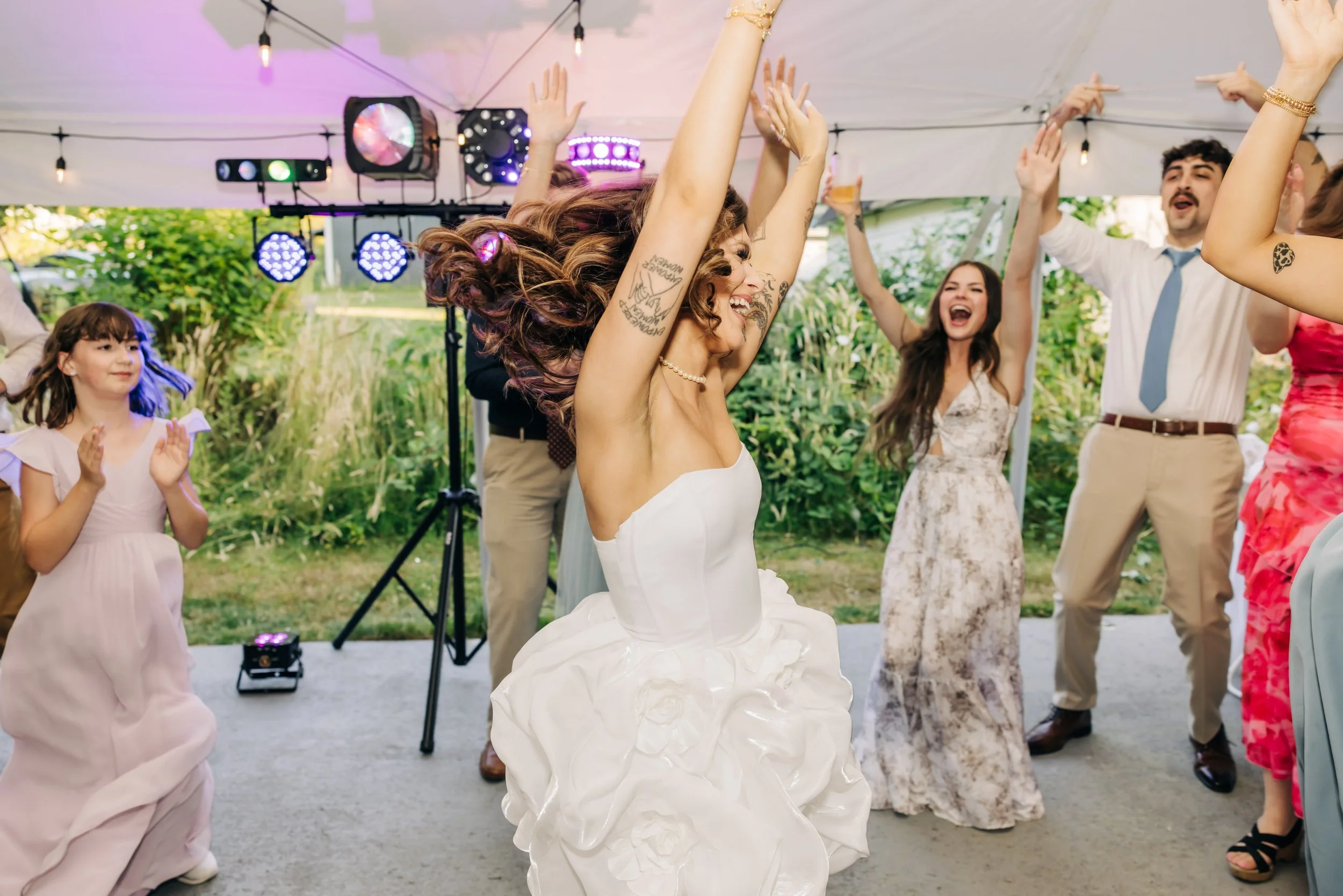 Dancing at Sadie Lake