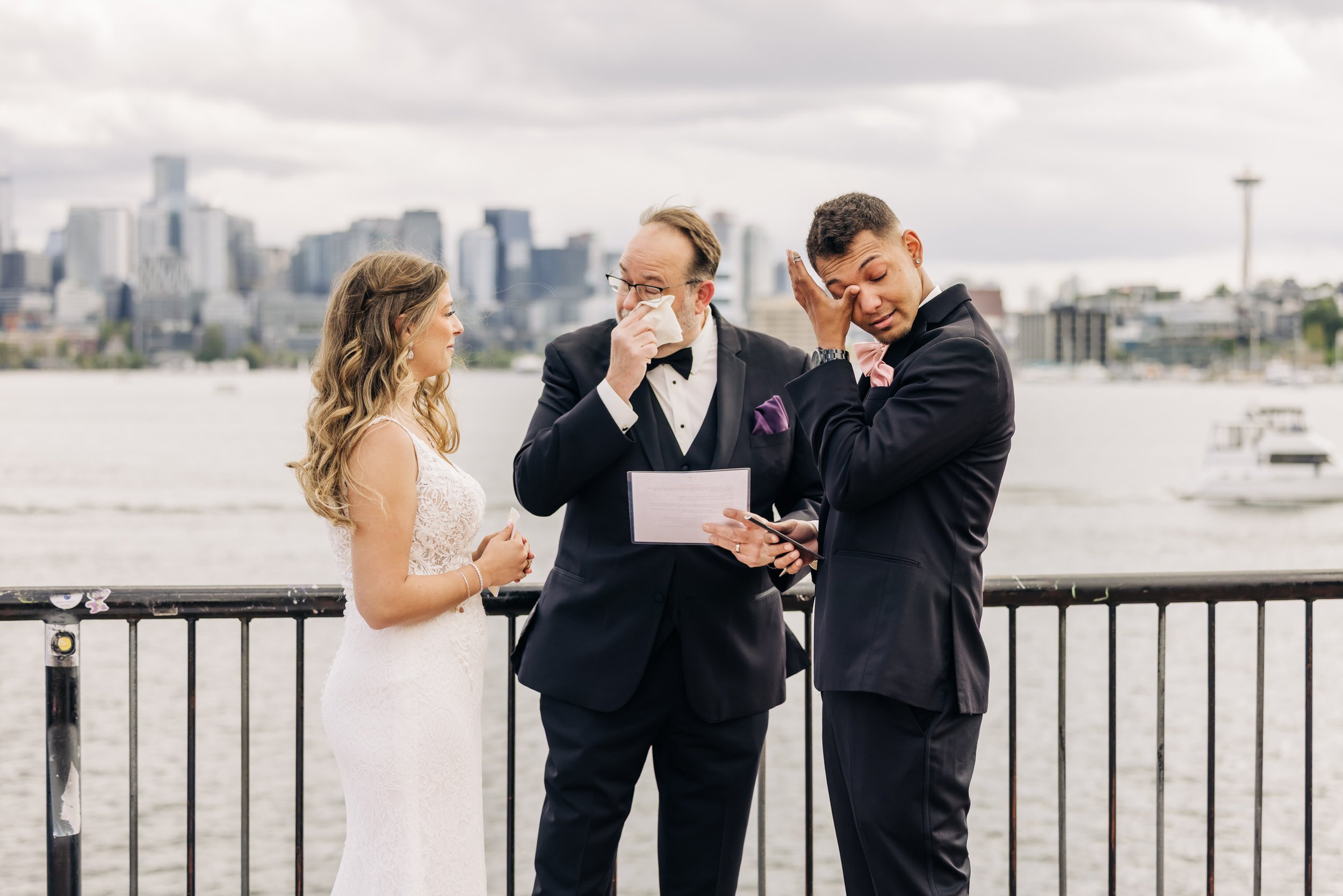 Private vows at Gas works Park