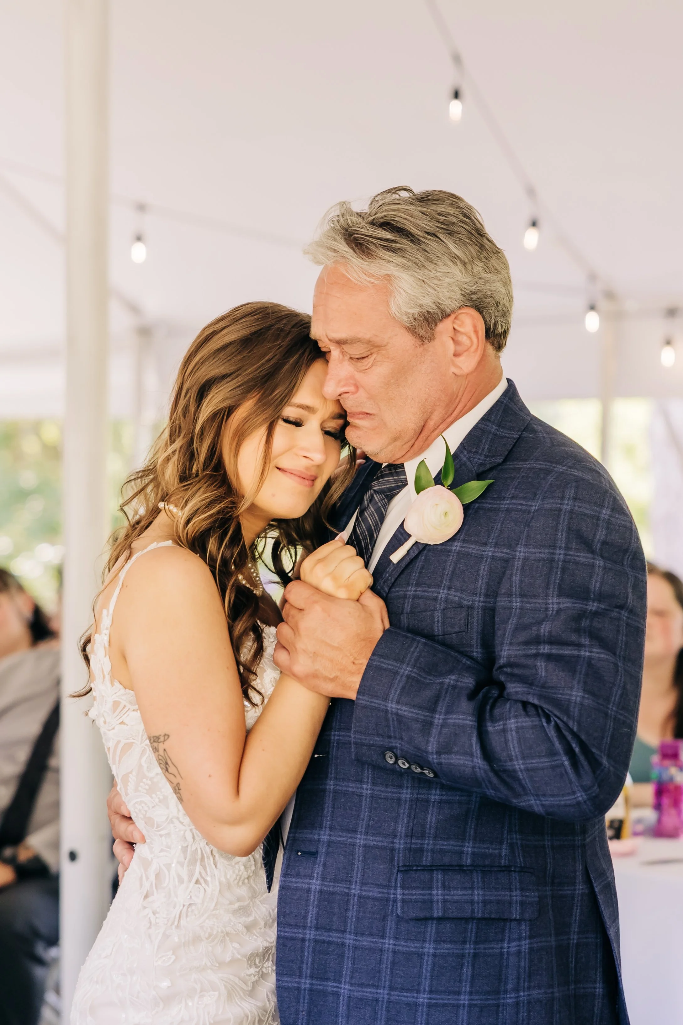 Father daughter dance at Sadie Lake