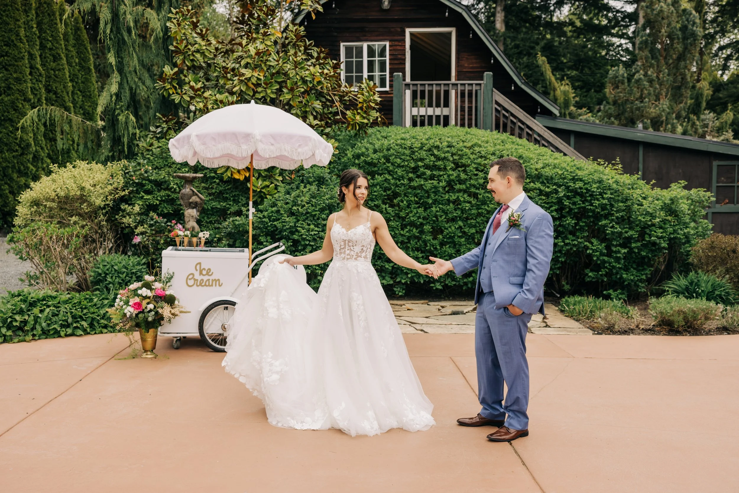 Wedding Portraits at Jardin del Sol.