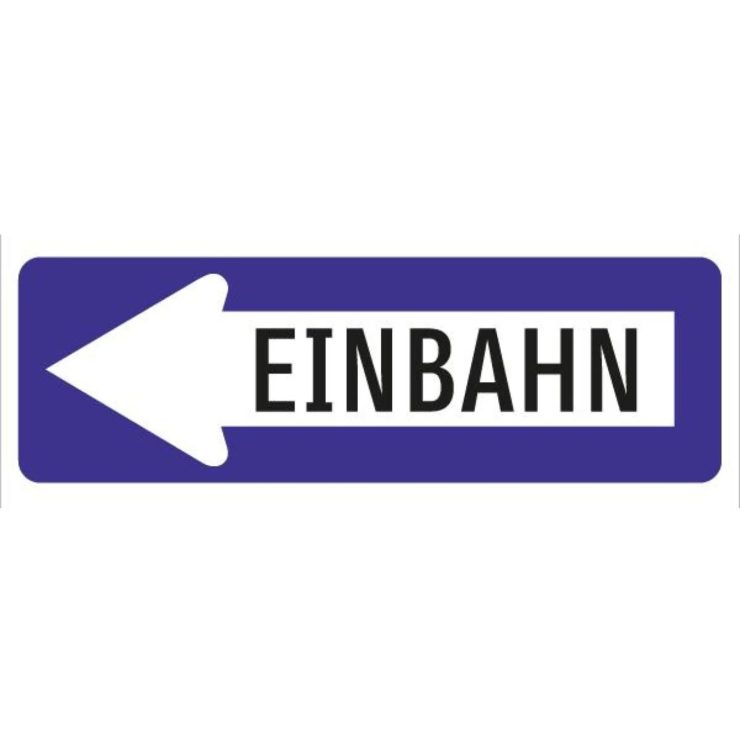 Einbahn links