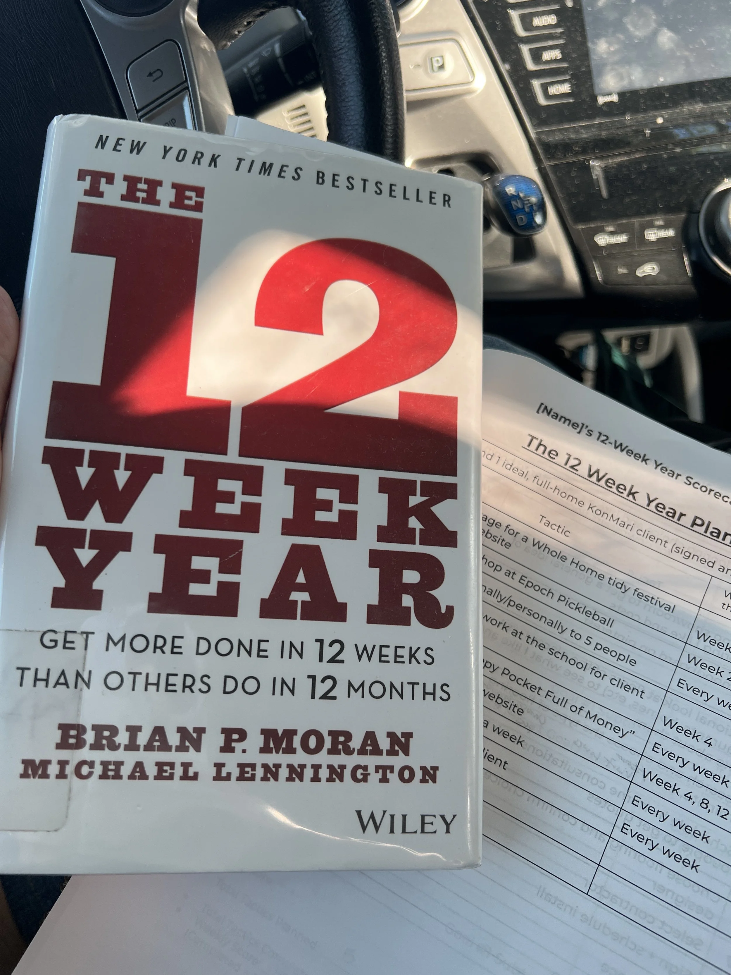 My 12 Week Year… and other helpful ideas I stole from the greats