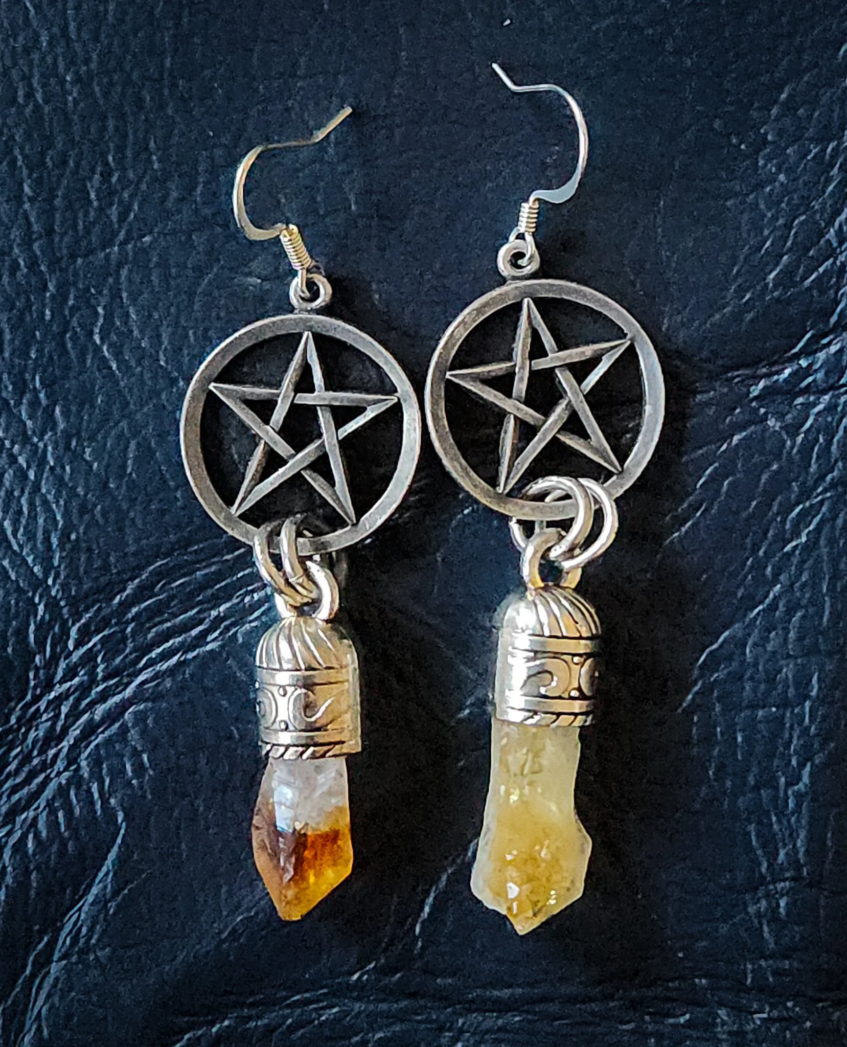 Silver Flamed Spirit : Earrings