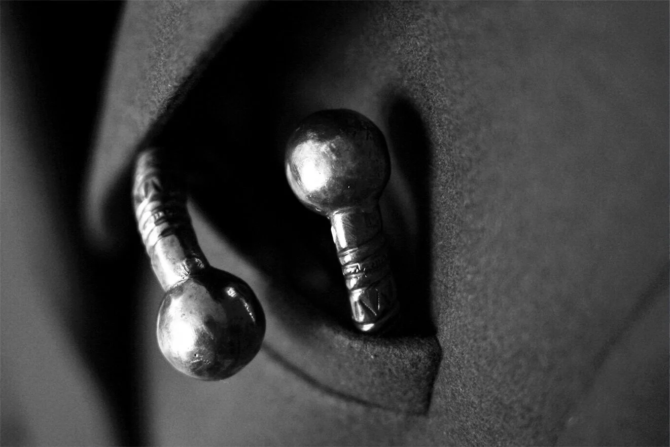 Lafóa Studio - Antique in Modernity - An antique bracelet in a breast pocket of tailored jacket. still life photography