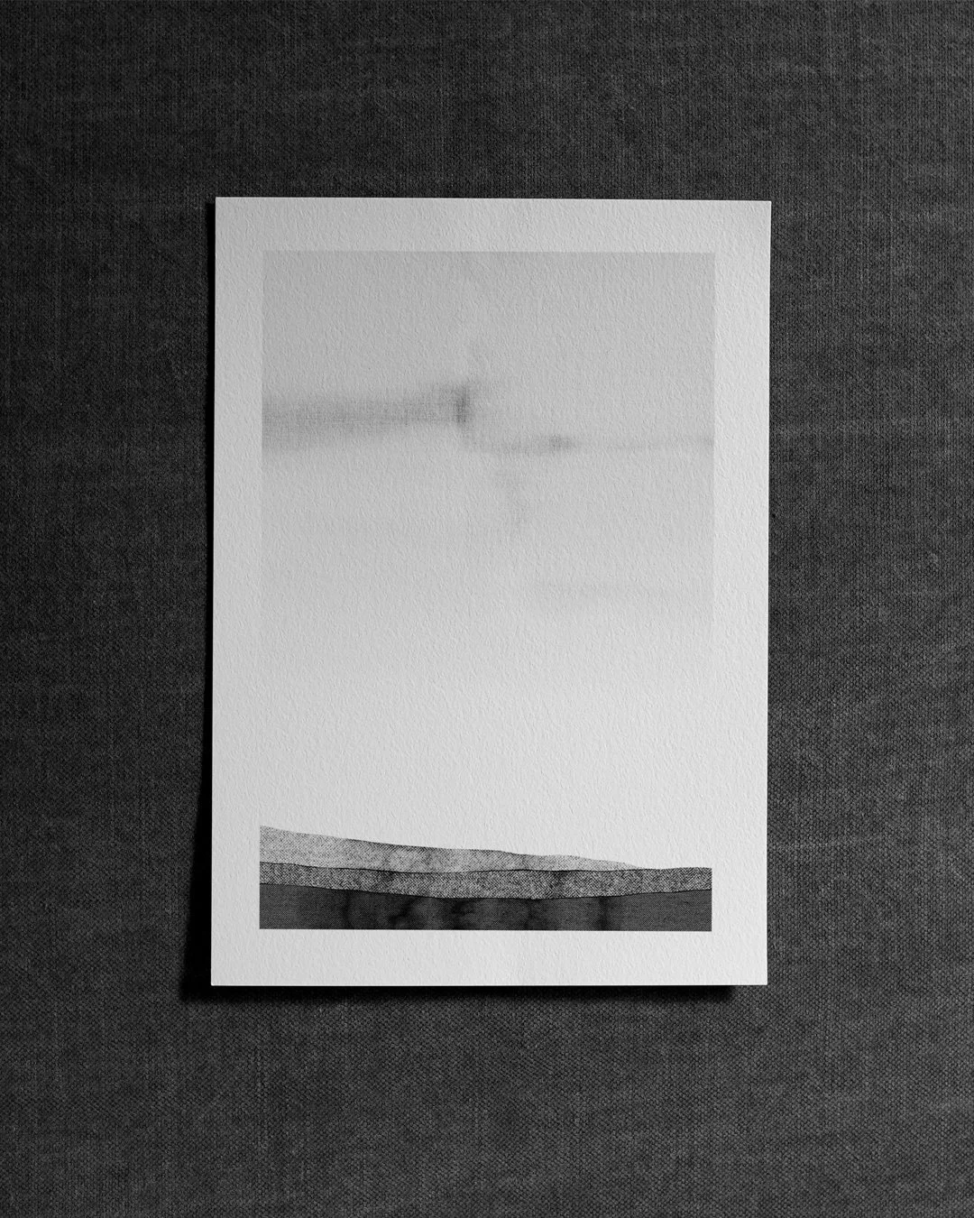 Lafóa Studio - An abstract landscape created with fabric textures.