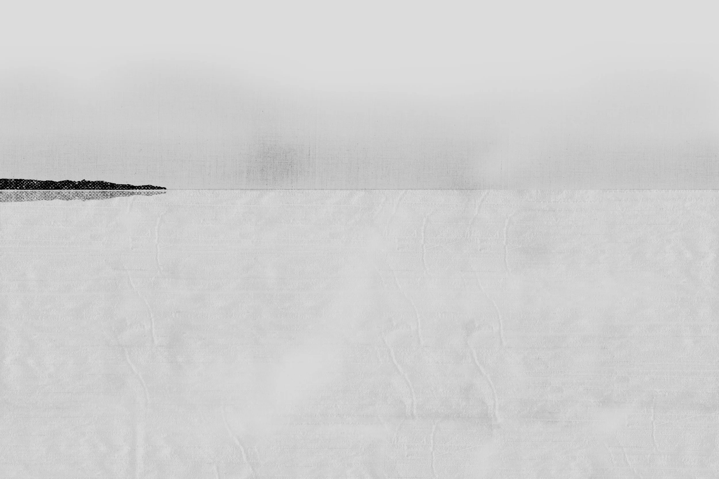 Lafóa Studio - An abstract landscape created with fabric textures