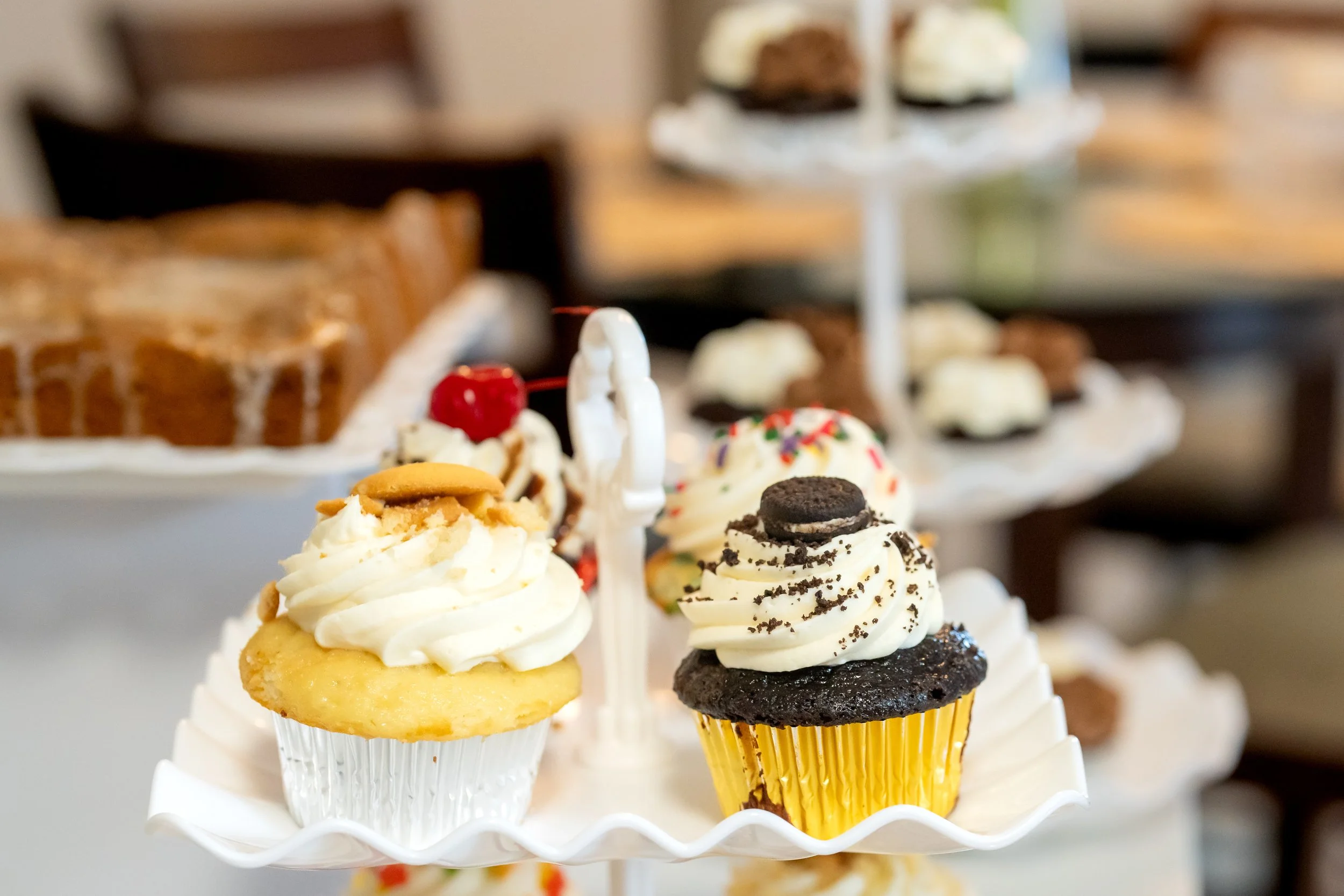 Assorted cupcakes from Yell Sweets