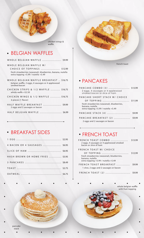 Menu — Waffle Kitchen