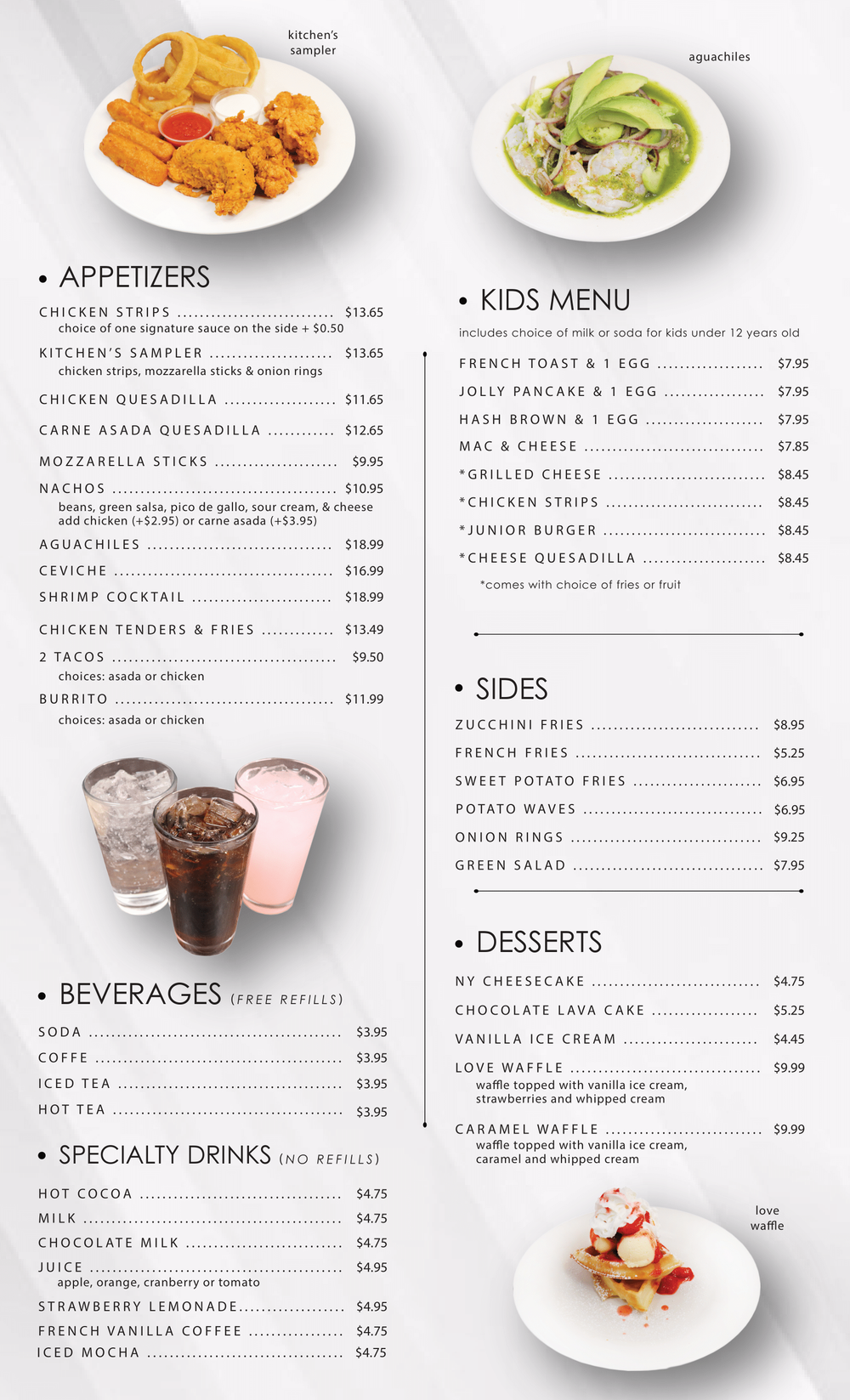 Menu — Waffle Kitchen