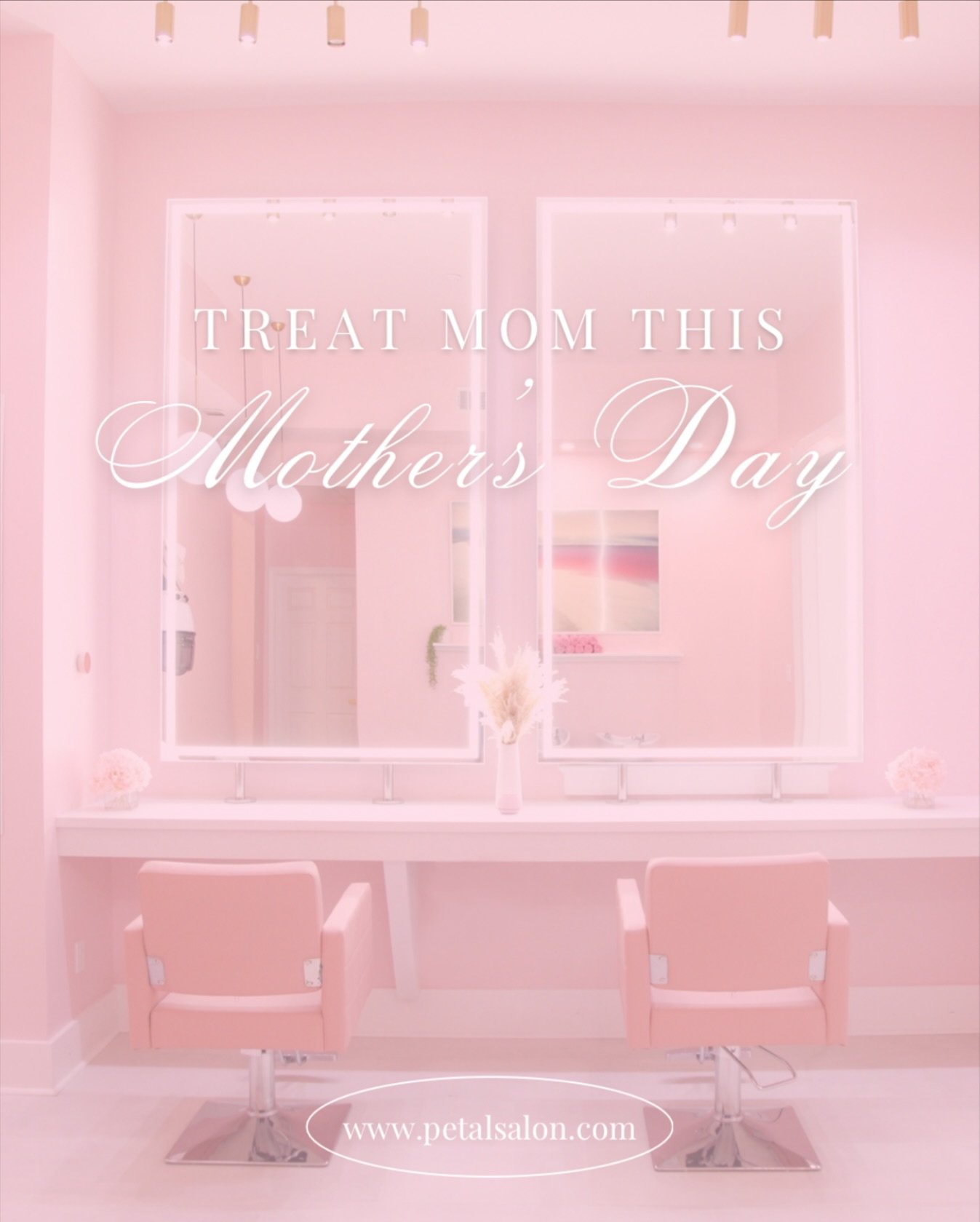 ✨ Give Mom the pampering she deserves this Mother&rsquo;s Day! ✨ Treat her to glowing facials, fabulous blowouts, and luxe mani-pedis&mdash;she&rsquo;ll feel like a queen. Spots are filling fast, so book now and make her day unforgettable! 💖👑