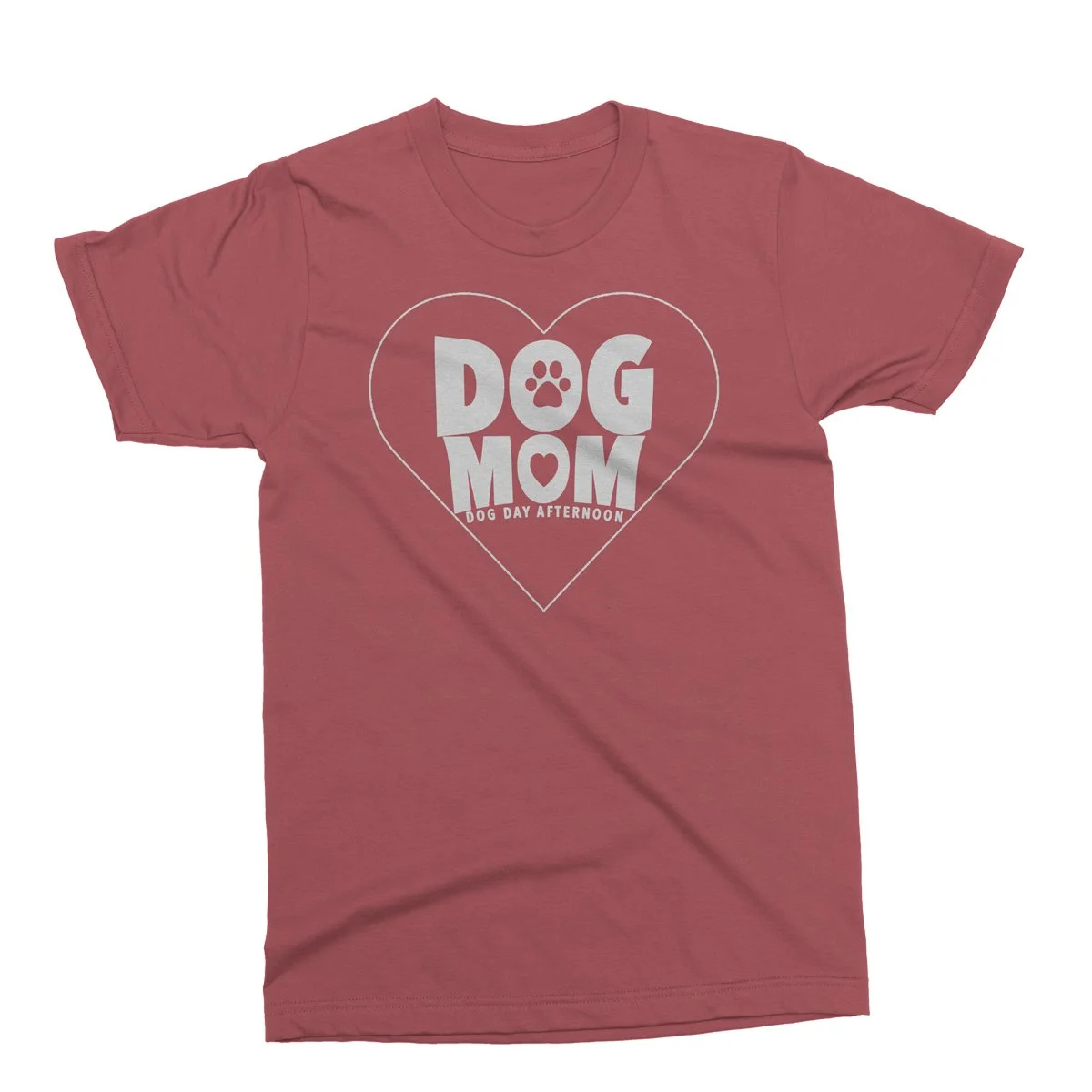 Dog Mom T-Shirt - Pink