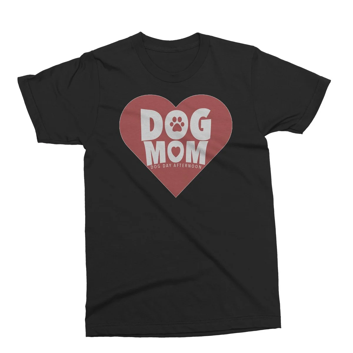 Dog Mom T-Shirt - Black