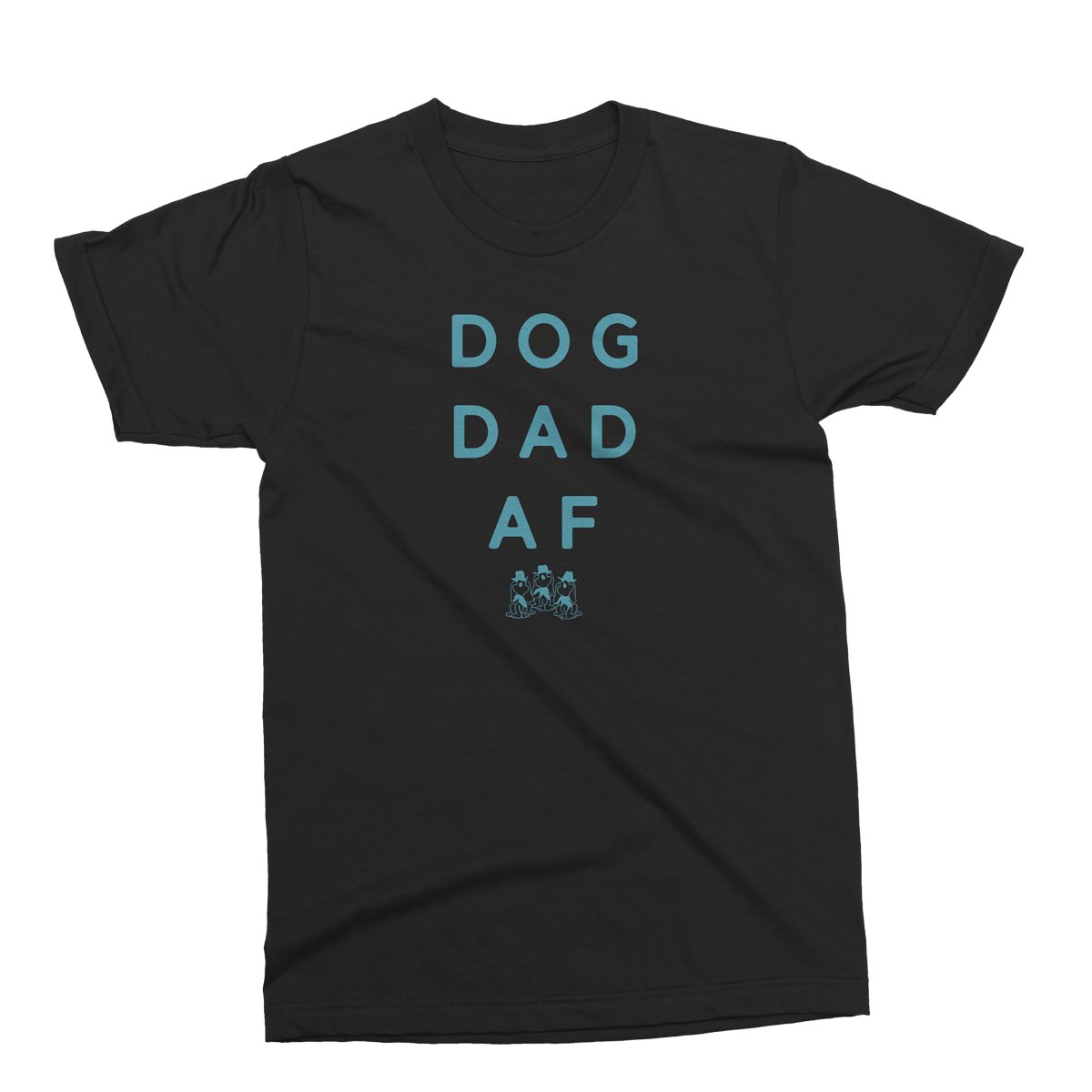 Dad AF T-Shirt - Black