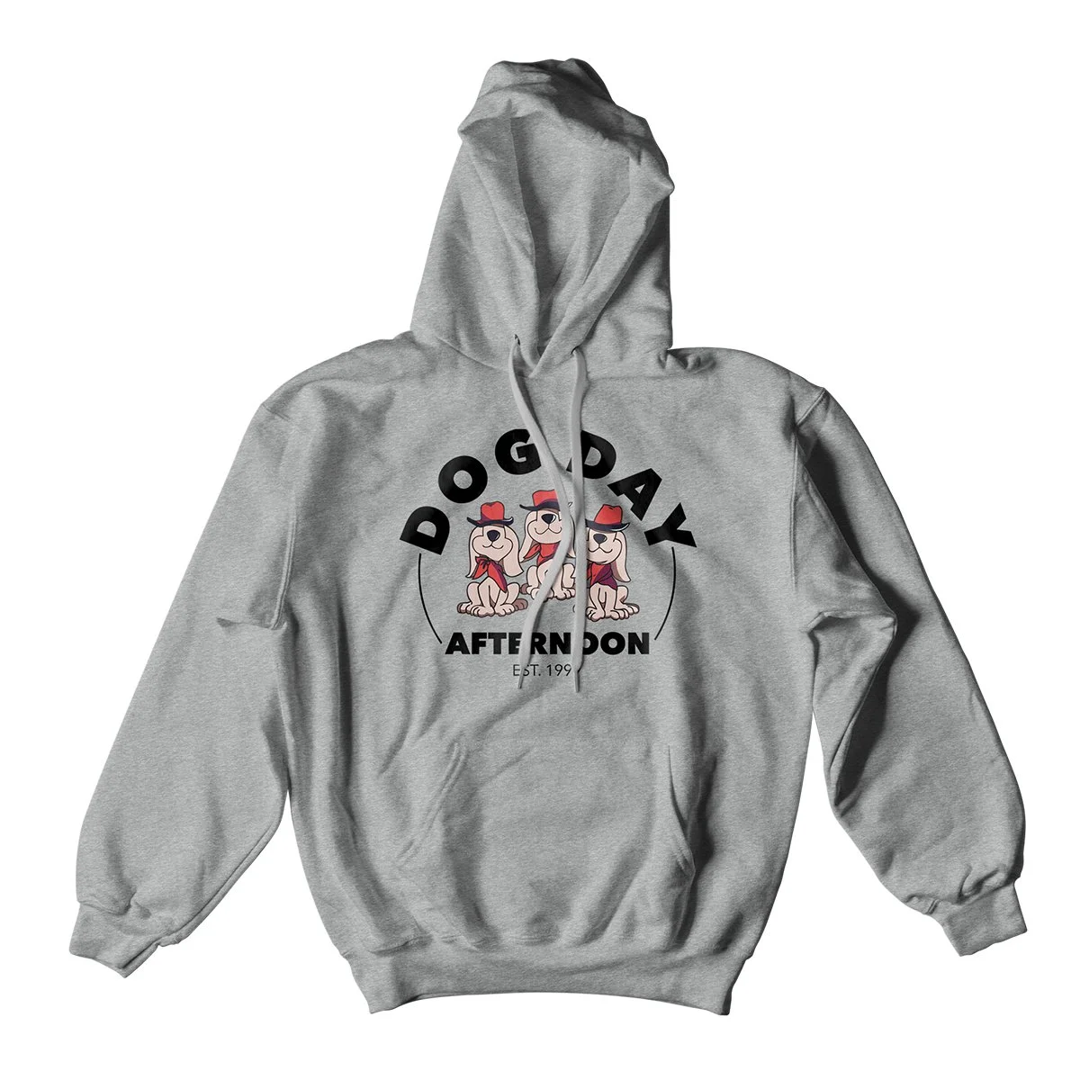 Dog Day Hoodie - Grey