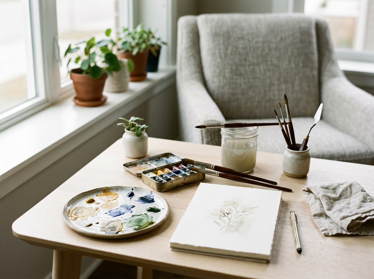 Small Group Therapist-Led Art Experience