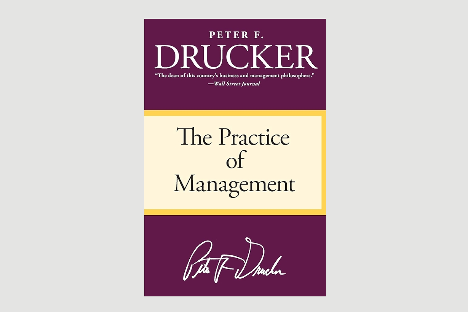 The Practice of Management