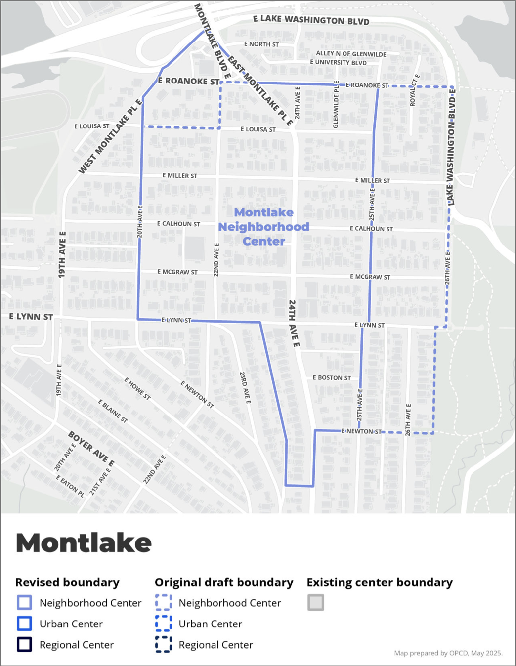 Montlake Rezoning Task Force Update