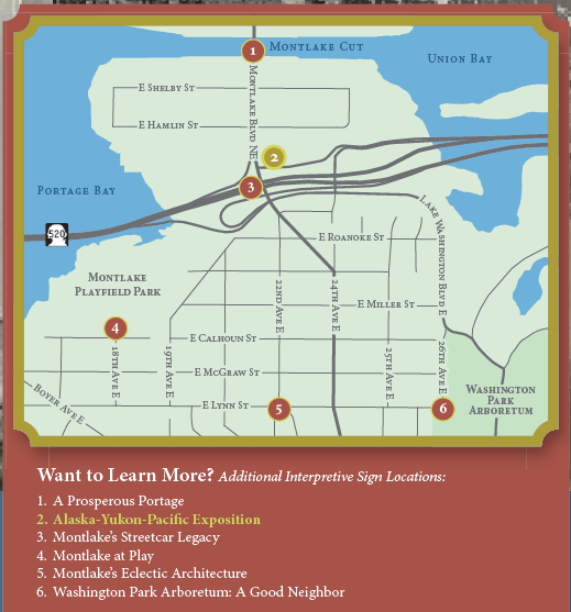New Montlake Historic Signs