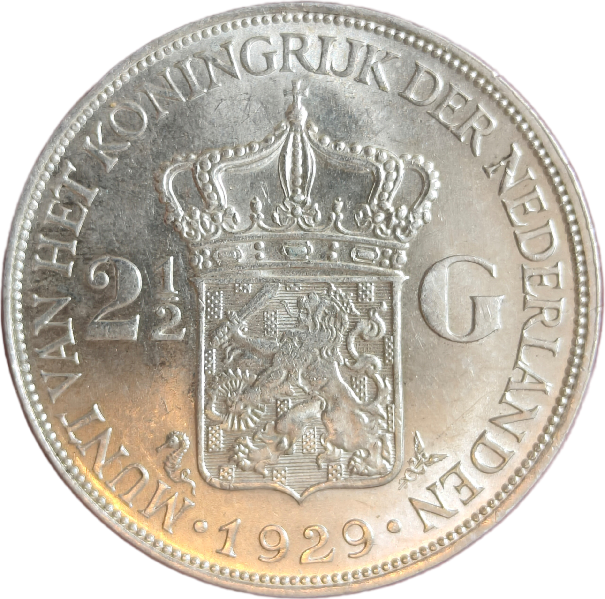 2½ Gulden 1929 Nederland