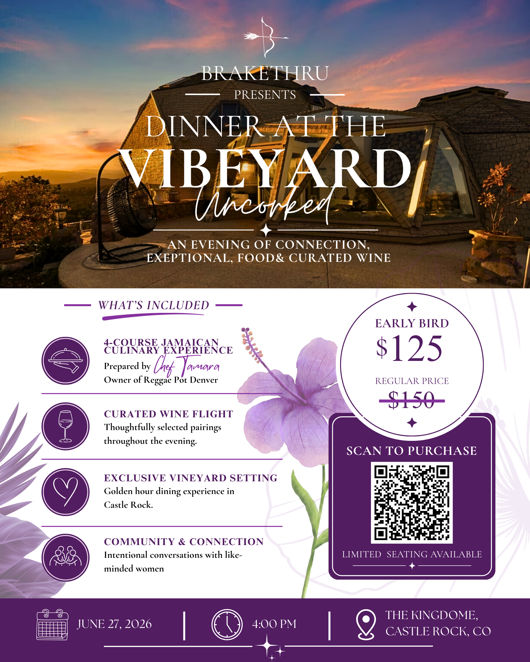 Dinner at the Vibeyard : Uncorked ✿