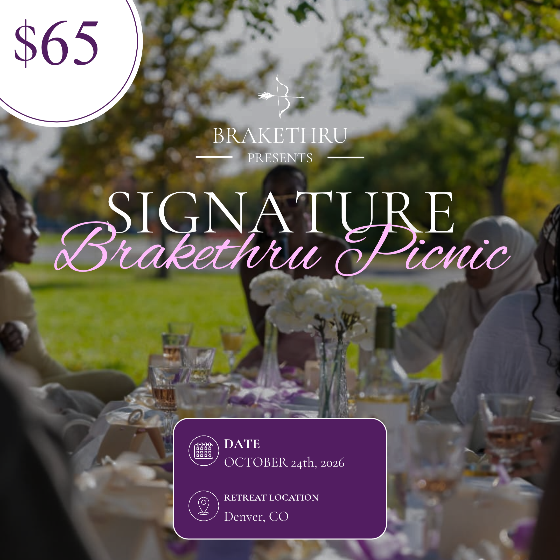 Signature Brakethru Picnic | A Fall Gathering ✿