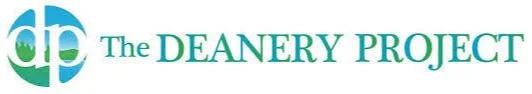 The logo of The Deanery Project, featuring a stylized green and blue globe with the initials 'dp' and the text 'The Deanery Project'
