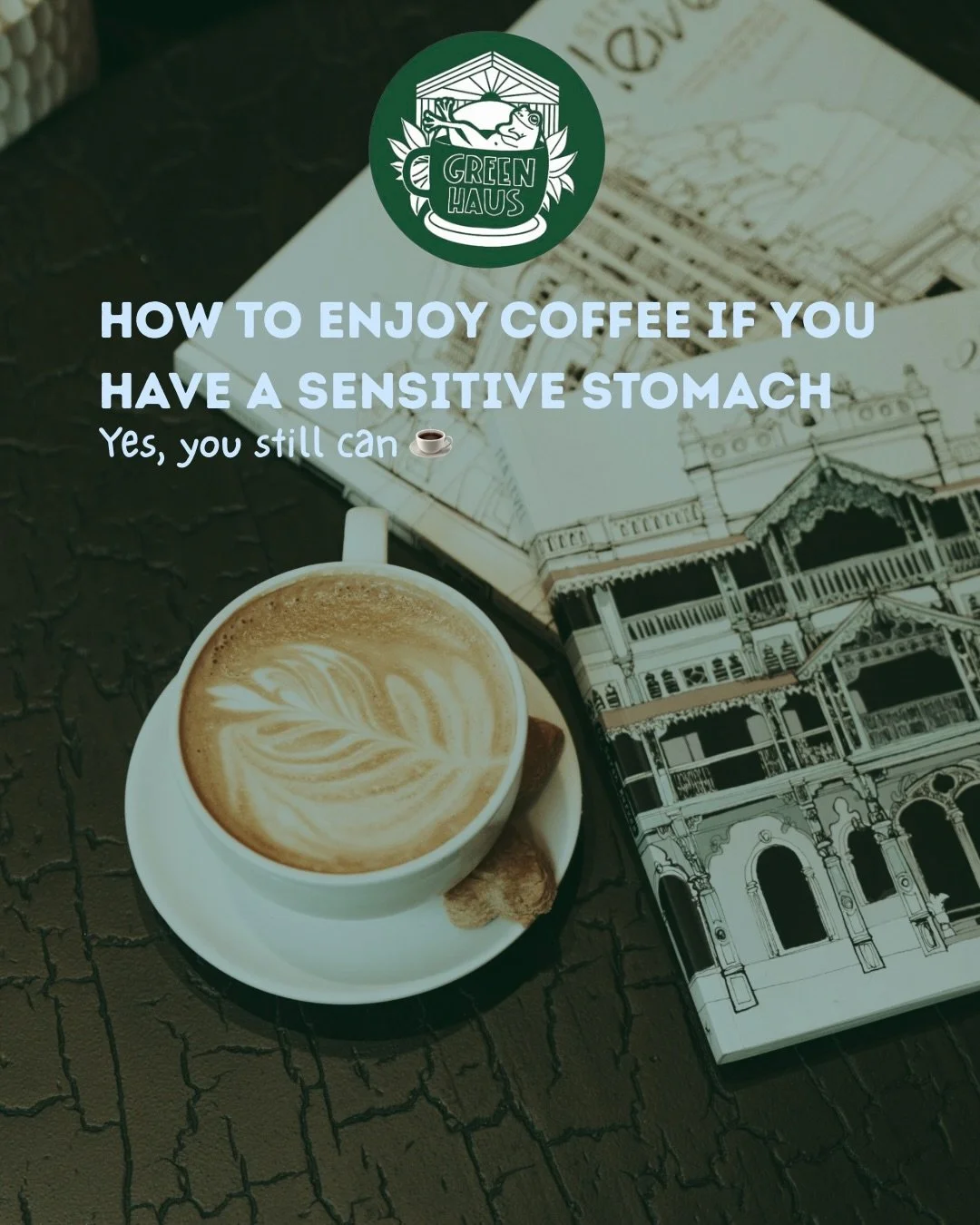 Coffee should feel good, not harsh ☕️🤍

If you have a sensitive stomach, a few small changes can make a big difference.

Swipe through to learn how to enjoy your coffee more gently. Save these tips for later and shop Greenhaus when you&rsquo;re read