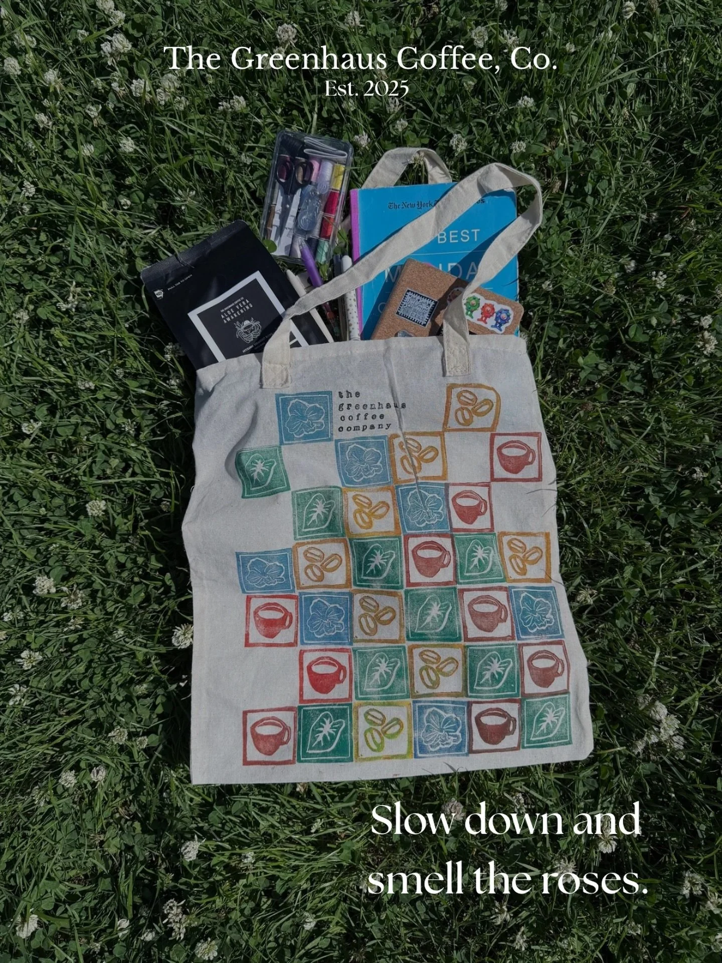 There&rsquo;s something about spring that invites you to slow down a little.

More light through the windows.
More time outside.
More moments that feel soft, simple, and worth noticing.

A good cup of coffee helps, too.

Our tote was made for days li