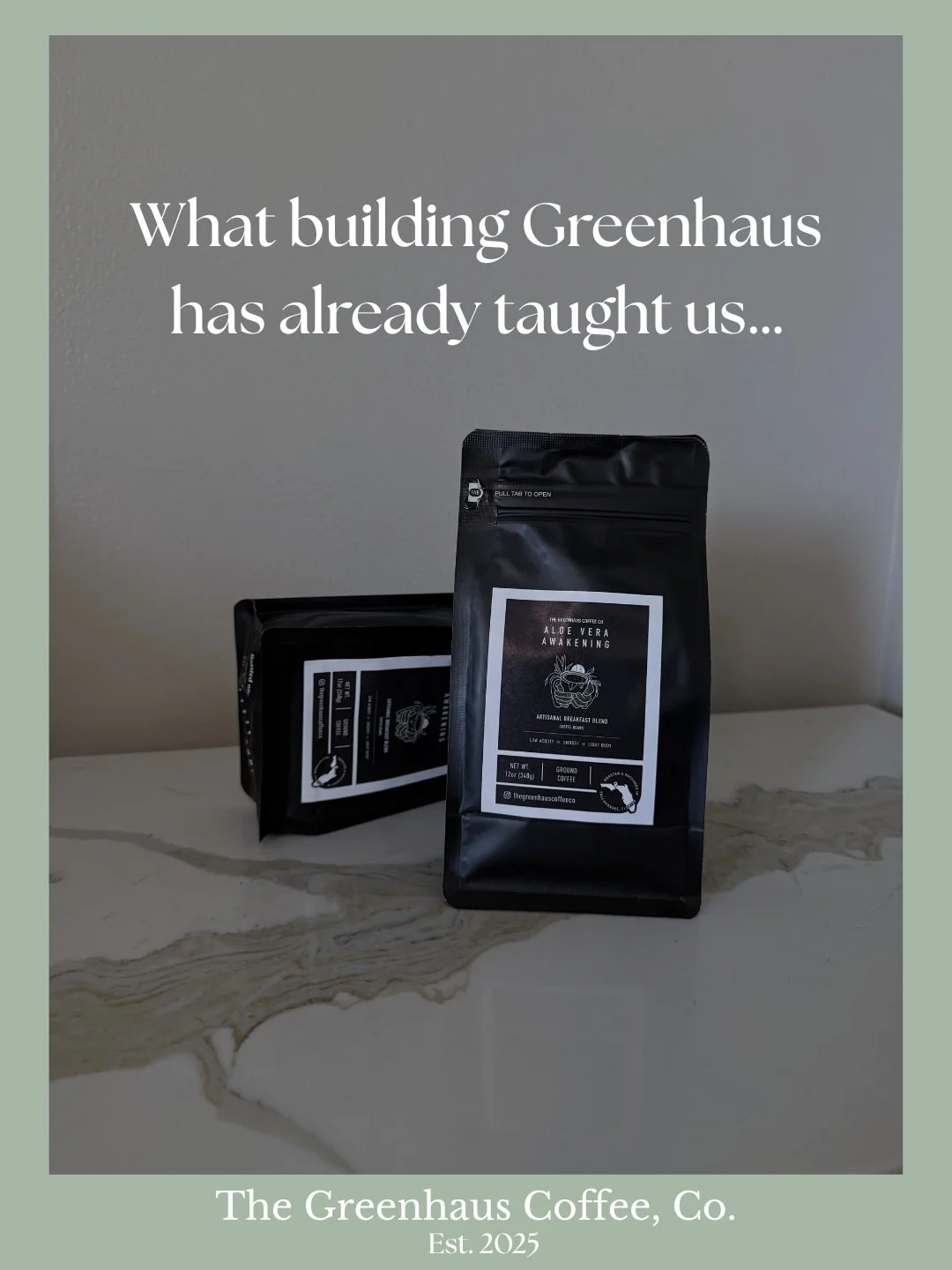 Everyone sees the cart.
Not everyone sees this part.

Greenhaus didn&rsquo;t start with espresso machines or a full setup.
It started with a small plant stand at Market Wednesday at FSU.
A table, a few plants, and an idea we were still figuring out.
