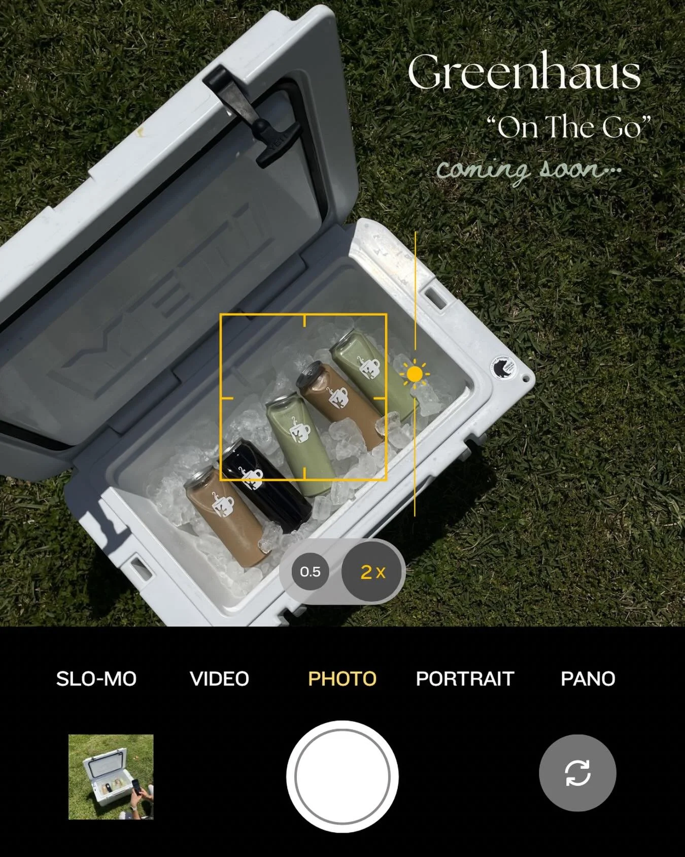 Greenhaus &ldquo;On The Go&rdquo; 

canned and ready for wherever the day takes you&hellip;
your favorite drinks, chilled to perfection

the same greenhaus quality, just portable &amp; delivered right to your door 

details drop next week&hellip; sta