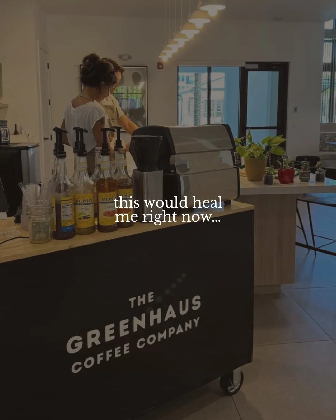iced coffee, 
good people, 
fresh air, 
plants everywhere
sometimes that really is the cure&hellip; 

love, the greenhaus team