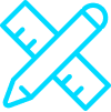 construction ruler icon