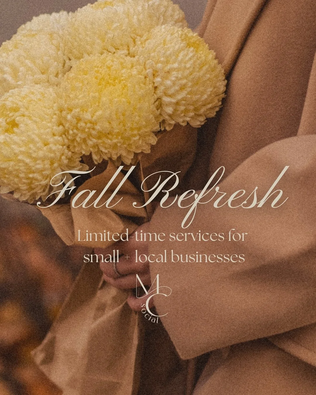 🍂A Fall Refresh: October Offers Are Here🍂
Fall is the season of slowing down, refreshing routines, and getting intentional before the holiday rush and your social media should do the same.

If your content feels scattered, inconsistent, or you just