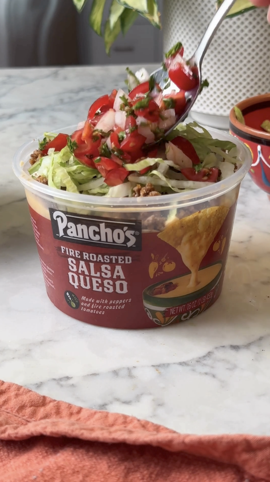 Taco Queso Bowl