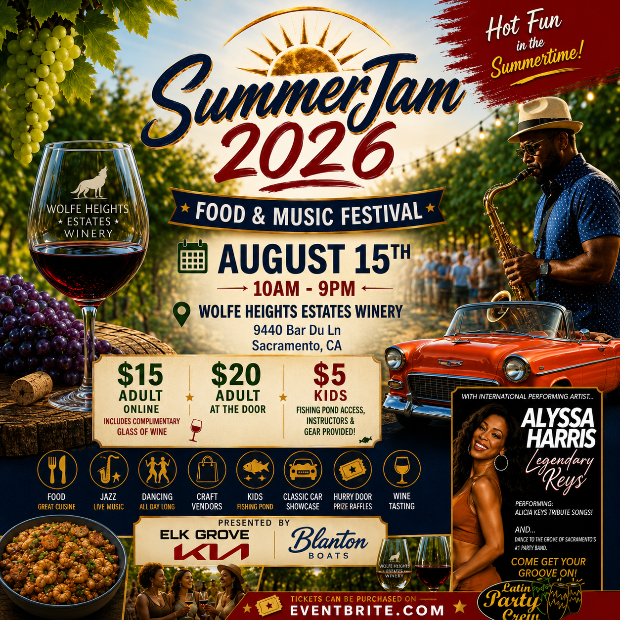 Summer Jam 2026 Food & Music Festival