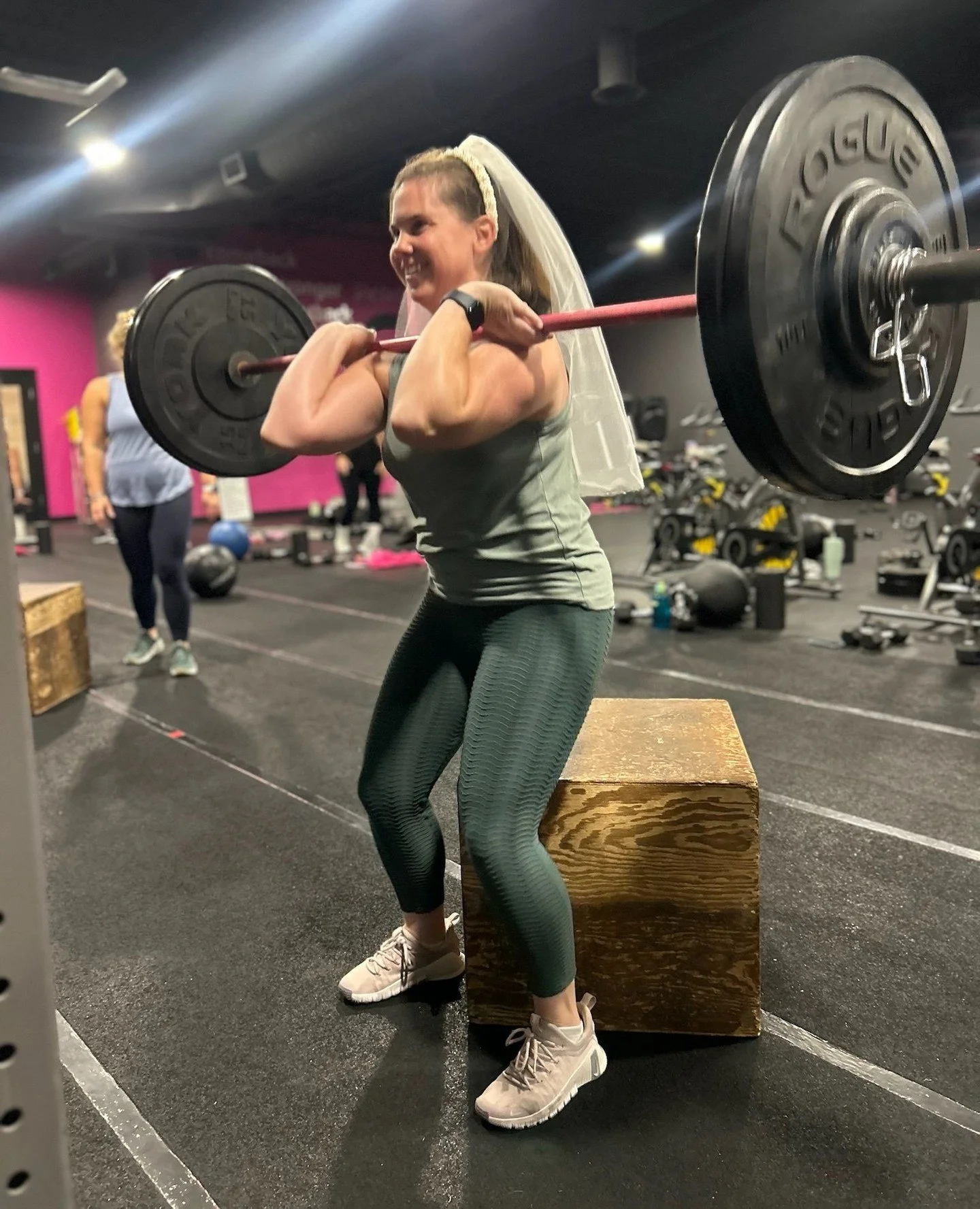 Whether it&rsquo;s preparing for your big day or just another Monday sweat session, we love being part of your journey to feeling your strongest, most confident self. Congrats to our stunning bride! 💍✨