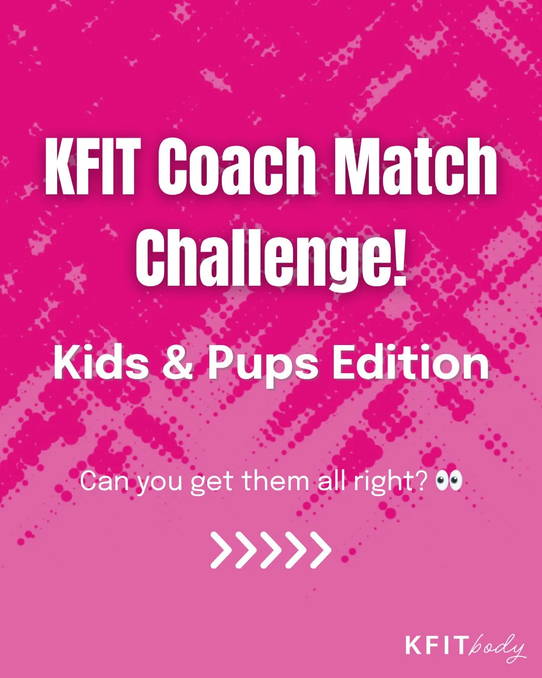 It&rsquo;s time for a little KFIT Guess Who? 🎯⁠ And a chance to WIN $50 in @Vuori⁠💰️⁠
⁠
Swipe through ➡️ to see our coaches&rsquo; kids &amp; fur babies, then comment your guesses below!⁠
⁠
We'll randomly pick a winner from all the correct matches!