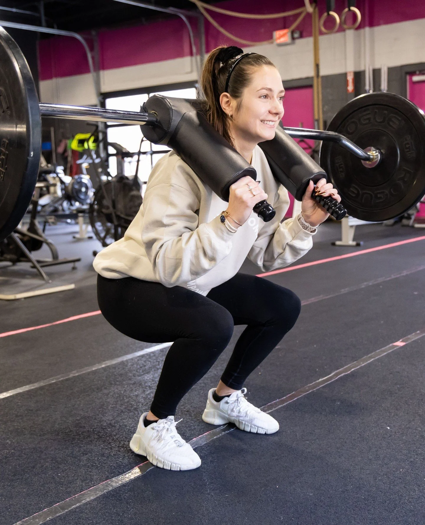 Happy Birthday to the always-smiling, always-hype Coach Sharilynn! 🥳✨⁠
⁠
If you&rsquo;ve taken one of Sharilynn&rsquo;s classes, you already know - her energy is contagious in the best way. She brings the perfect mix of bubbly personality, encourage