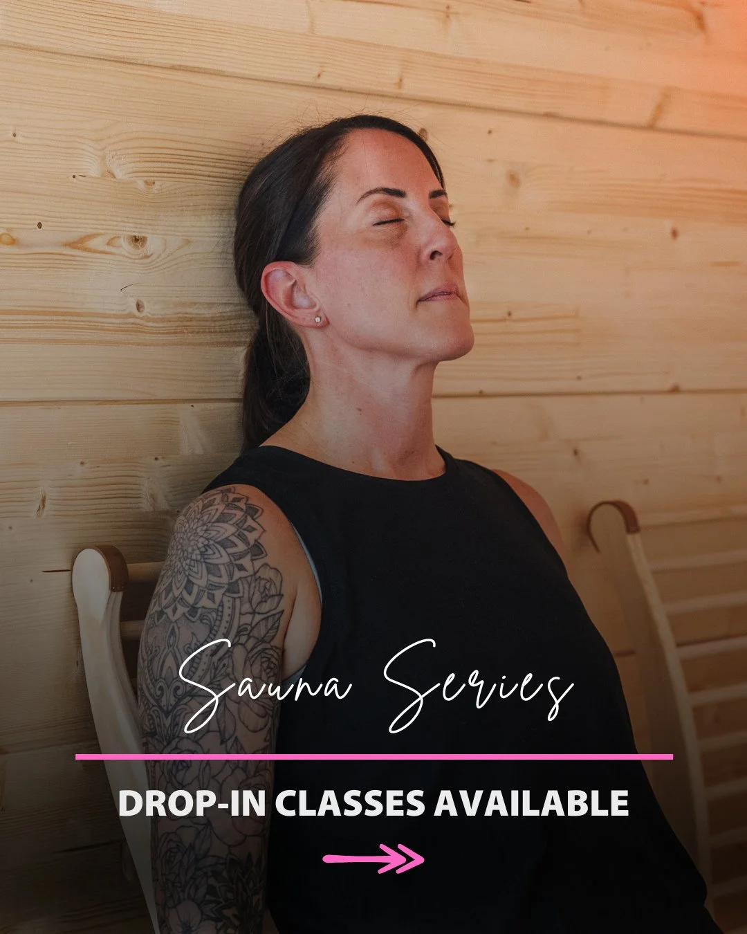 Not a member? You&rsquo;re still invited. 🤍⁠
⁠
If you&rsquo;ve been eyeing our Sauna Series but haven&rsquo;t committed yet - this is your sign.⁠
⁠
We offer drop-in spots for the classes that help you reset, strengthen, and truly exhale.⁠
⁠
🧘&zwj;♀