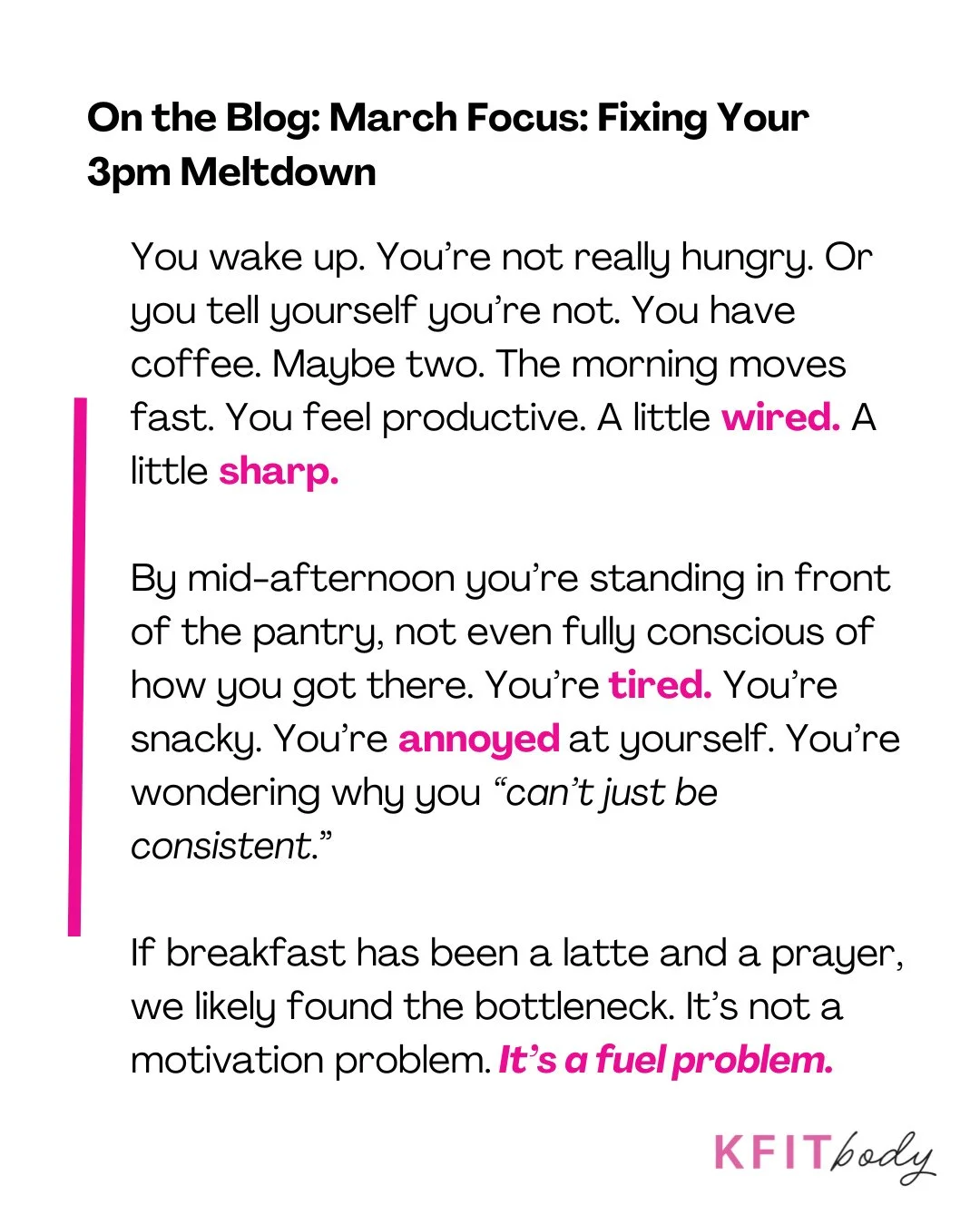 March Challenge: Eat like an adult before noon. 😌⁠
⁠
We&rsquo;re keeping it wildly simple this month: high-protein, high-fiber breakfast. Every day. That&rsquo;s it.⁠
⁠
Just ~30g protein + 8&ndash;10g fiber before noon &mdash; and notice what happen