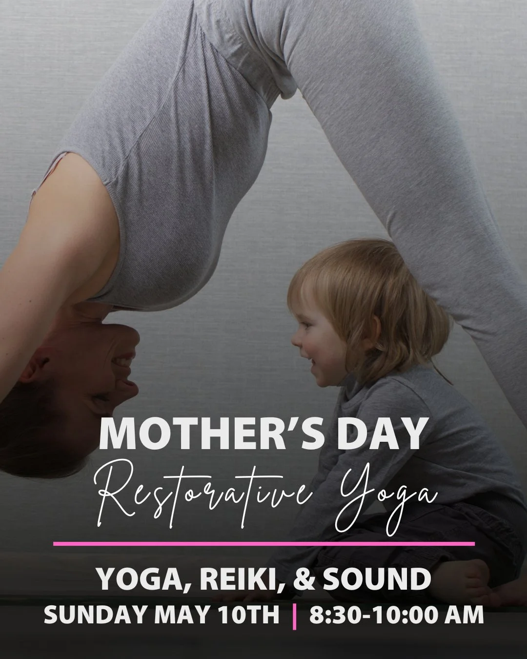 Celebrate Mother&rsquo;s Day with us 💐⁠
⁠
Join us for a special 90-minute restorative yoga class with Reiki + sound bath designed to help you slow down, reset, and take a moment for yourself.⁠
⁠
Whether you&rsquo;re a mom, celebrating a mom, or simp