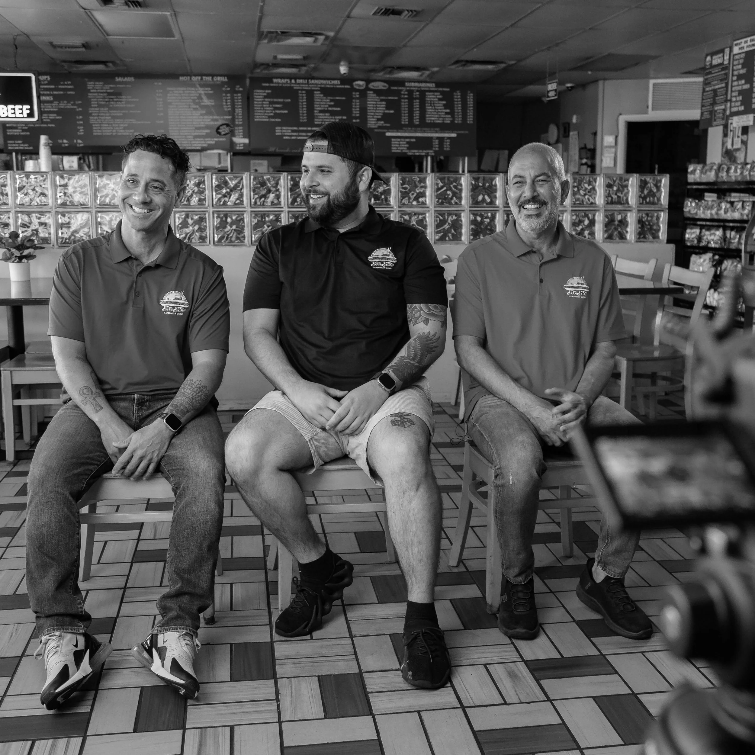 behind the scenes of a testimonial video production