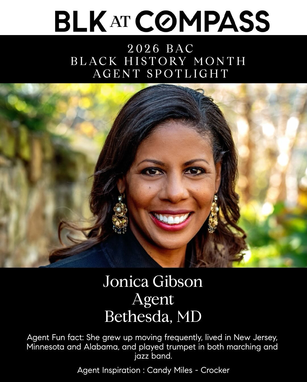 Happy Monday BAC Fam! 🌟  We are still Celebrating Black Excellence in Real Estate all month long! 🖤✨ This week, we&rsquo;re shining a light on two incredible agents making waves in the DMV area:

🏡 Jonica Gibson 
From civil engineering to real est