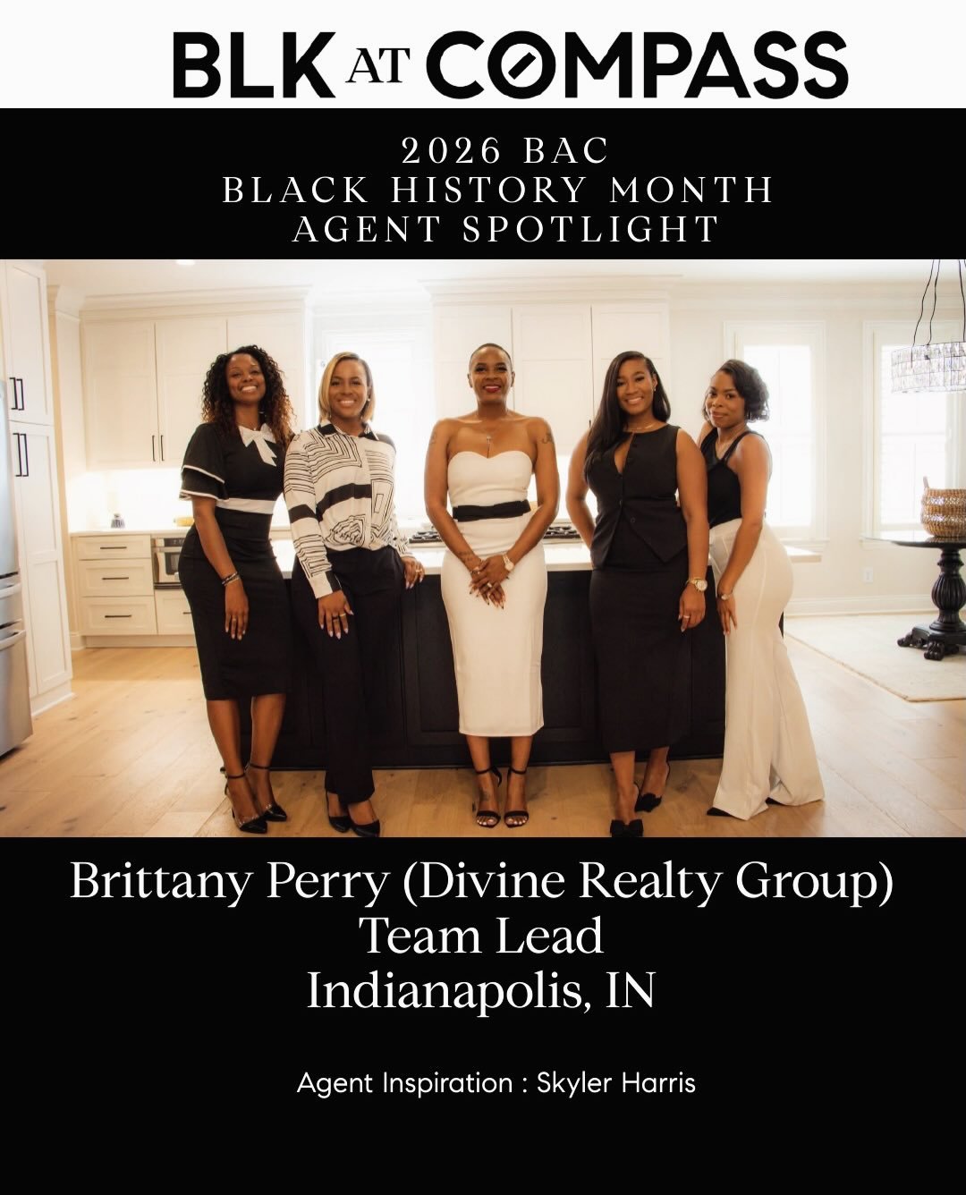 🌟 Happy Hump Day, BAC Agents and Staff! 

We&rsquo;re closing out Black History Month strong with agent spotlights! Today, we&rsquo;re celebrating two phenomenal team leads and broker associates: 

✨ Brittany Perry 
Brittany and her Divine Realty Gr