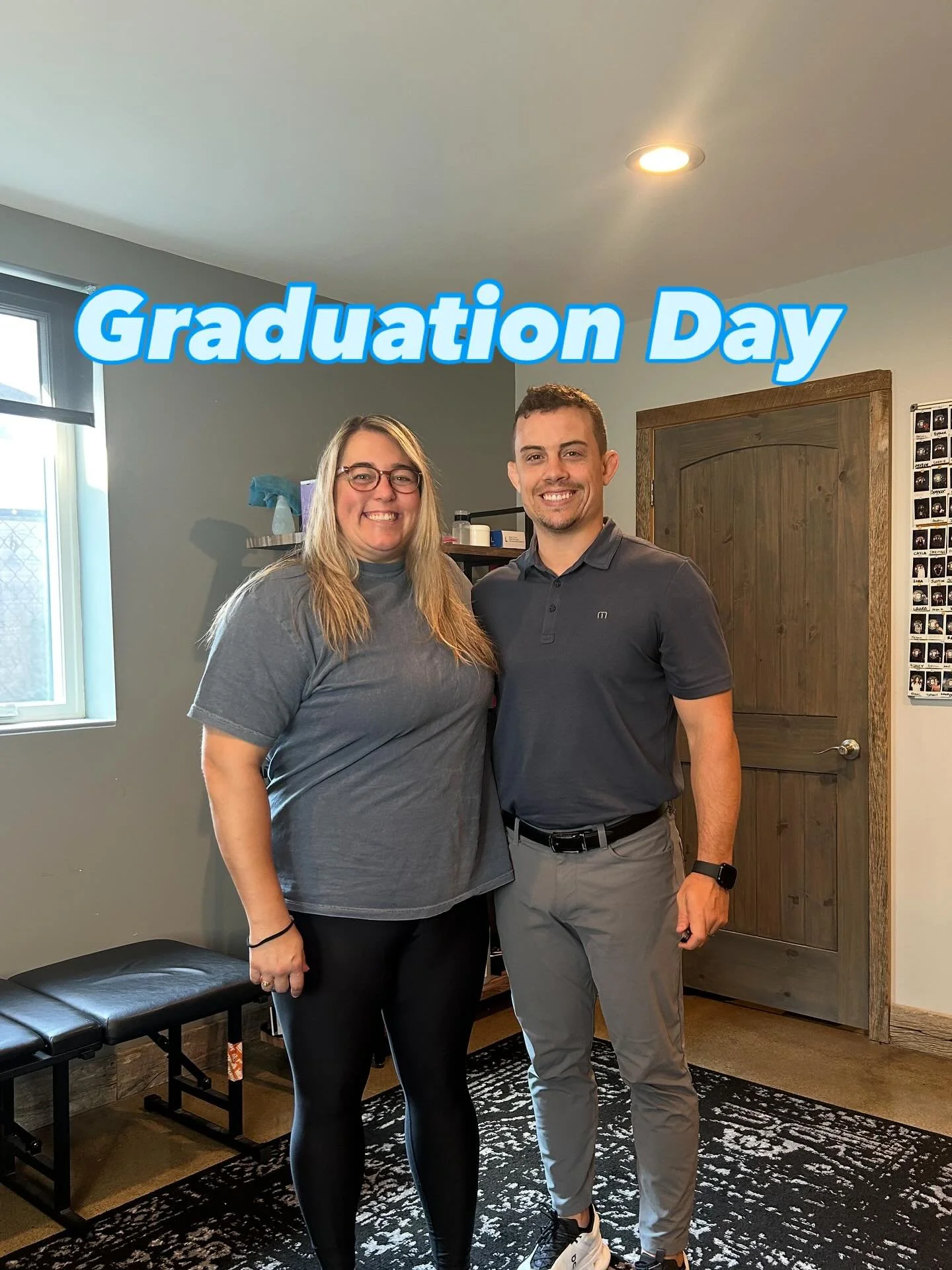 🎓 Graduation Day for Danielle!

Danielle came into the office with one symptom, but that slowly turned into a few others because of her past surgical history and life as a D1 athlete. The fun part of her case was always finding new ways to help her 