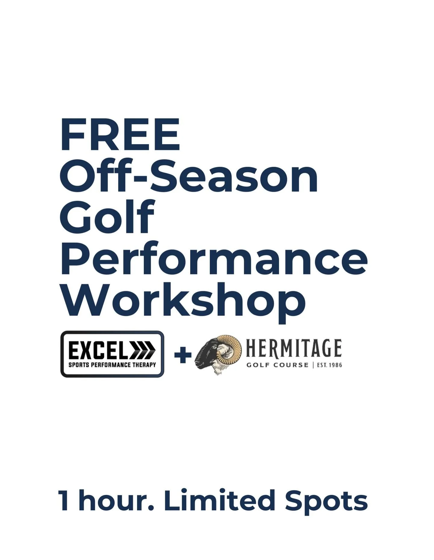This free Off-Season Golf Performance Workshop is designed to show you: 

&bull; What your body is limiting in your swing
&bull; How to unlock more rotation &amp; power
&bull; Teach strategies and tools to prevent golf-related pain 

✔️ TPI-based mov
