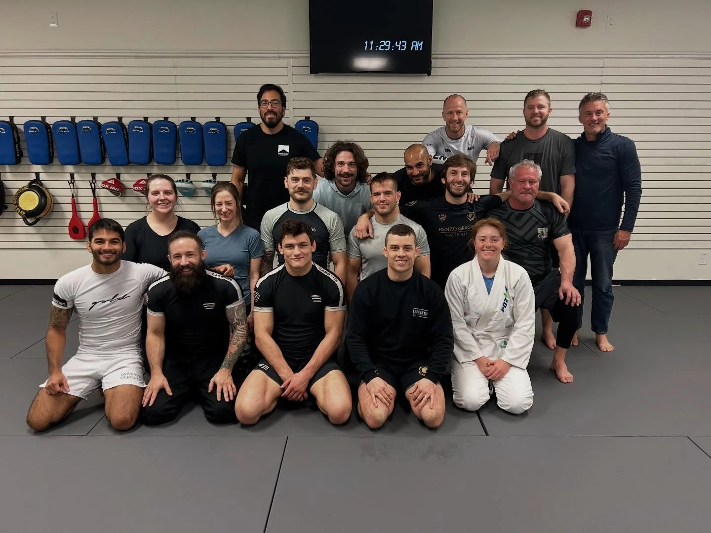 Renzo Gracie Nashville @renzogracienashville Clinic Day was a huge success.

Awesome sessions from every coach and an awesome turnout all around. Mobility hour was a blast &mdash; we broke down where mobility fits into the performance triangle and th