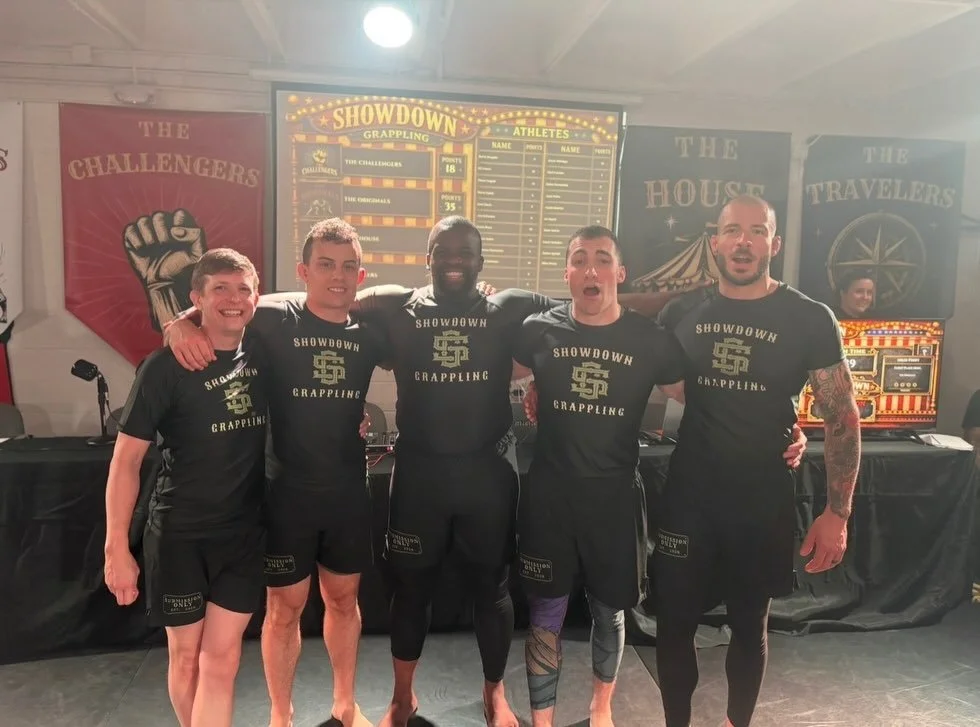 I got to dust off the competition reps on Friday for @showdown_grappling &lsquo;s practice run. It was fun to get to compete again, feel the excitement and jitters. Really good group of the Jiu-Jitsu community came together and put on a show and comp