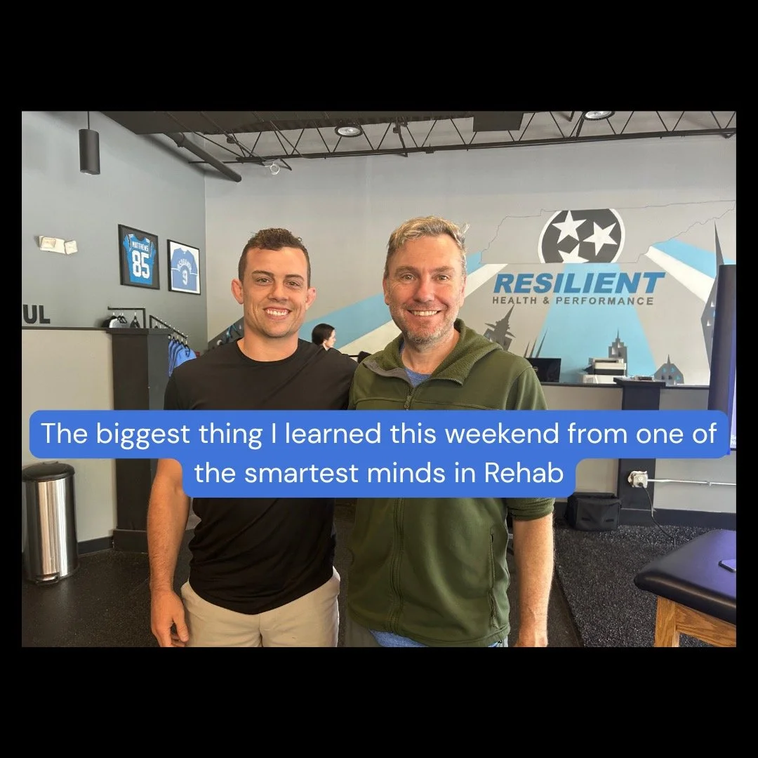 Spent the weekend learning from one of the brightest minds in rehab, Greg Lehman.
We dove deep into managing runners and the many challenges that come with keeping people healthy, active, and doing what they love. Early in my career, runners made up 