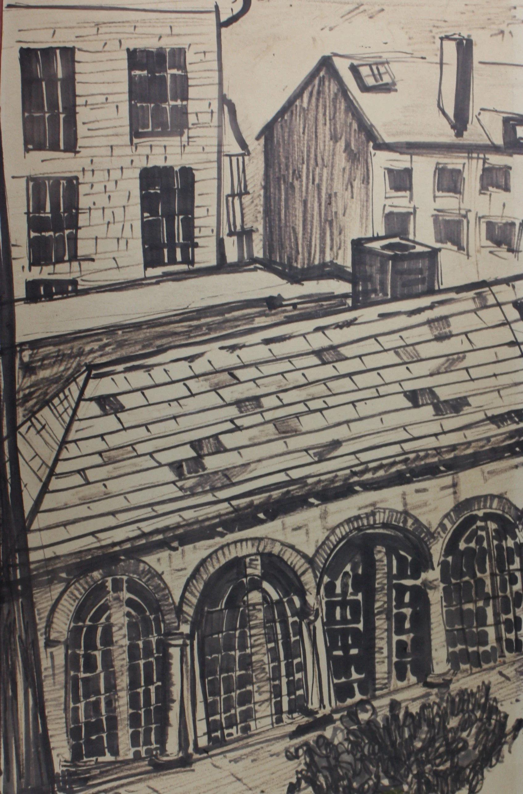 Drawing by Irene Takeda